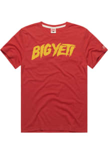 Travis Kelce  Kansas City Chiefs Red Homage Big Yeti Short Sleeve Fashion T Shirt