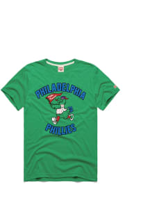 Phillie Phanatic  Philadelphia Phillies Green Homage Arch Name Phanatic Short Sleeve Fashion T S..