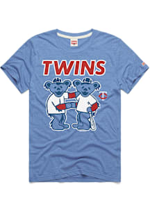 Homage Minnesota Twins Light Blue Grateful Dead Short Sleeve Fashion T Shirt
