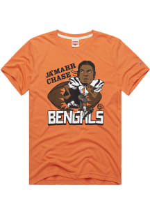 Ja'Marr Chase Cincinnati Bengals Orange Chase Over Football Short Sleeve Fashion Player T Shirt