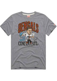 Joe Burrow Cincinnati Bengals Grey Joe Brrr Short Sleeve Fashion Player T Shirt
