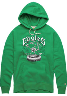 Homage Philadelphia Eagles Mens Kelly Green Eagles Stadium Grateful Dead Fashion Hood