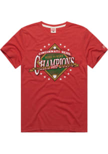 Homage Cincinnati Reds Red World Series 1990 Short Sleeve Fashion T Shirt