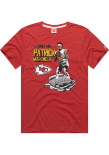 Patrick Mahomes Kansas City Chiefs Red Showtime Mahomes Short Sleeve Fashion Player T Shirt