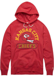 Homage Kansas City Chiefs Mens Red Arch Over Pill Fashion Hood