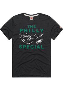 Homage Philadelphia Eagles Black Philly Special Short Sleeve Fashion T Shirt