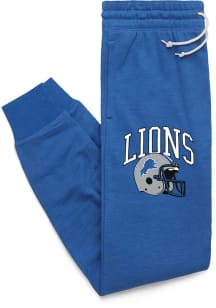 Homage Detroit Lions Mens Blue Helmet Fashion Sweatpants