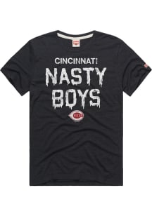 Homage Cincinnati Reds Black Nasty Boys Short Sleeve Fashion T Shirt