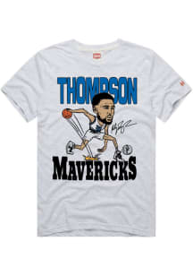 Klay Thompson Dallas Mavericks Ash Signature Short Sleeve Fashion Player T Shirt