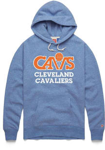 Homage Cleveland Cavaliers Mens Blue Wordmark Fashion Hood