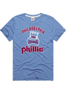 Homage Philadelphia Phillies Light Blue World Series 1980 Short Sleeve Fashion T Shirt