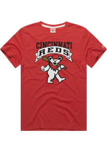 Homage Cincinnati Reds Red Grateful Dead Short Sleeve Fashion T Shirt