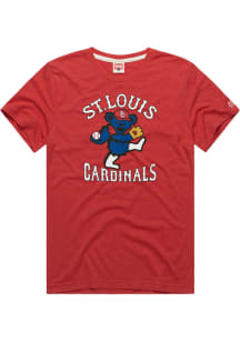 Homage St Louis Cardinals Red Grateful Dead Short Sleeve Fashion T Shirt