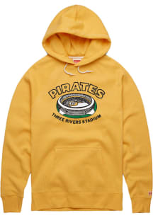 Homage Pittsburgh Pirates Mens Gold Three Rivers Stadium Fashion Hood