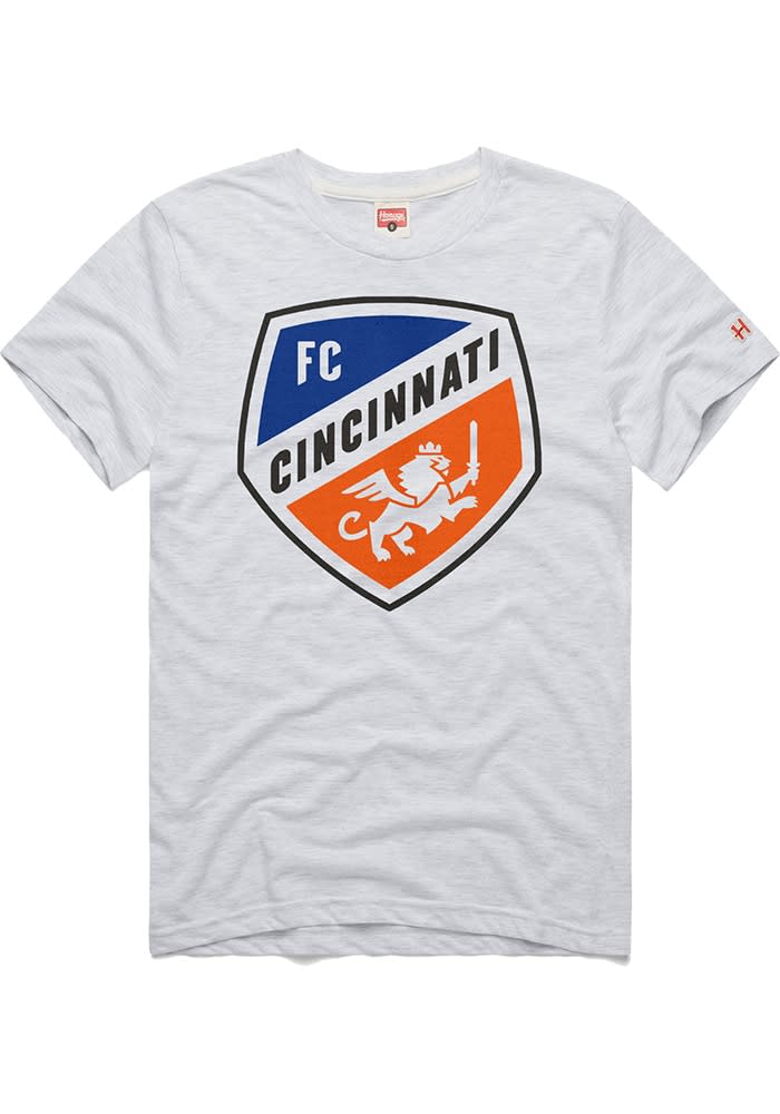 Homage FC Cincinnati Crest Short Sleeve Fashion T Shirt