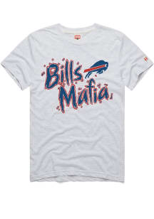 Homage Buffalo Bills Ash Hyper Local Short Sleeve Fashion T Shirt