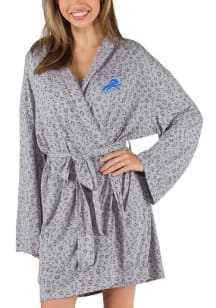 Concepts Sport Detroit Lions Womens Charcoal Frill Robe