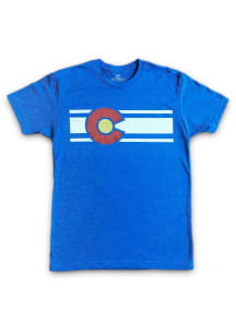 Colorado Blue State Flag Short Sleeve T Shirt