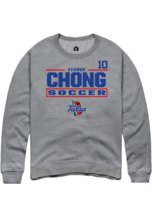 Gyuwon Chong Rally Mens Graphite Tulsa Golden Hurricane NIL Stacked Box Player Crew