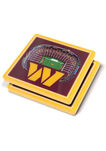 Washington Commanders 3D Stadium Coaster - Burgundy