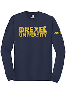 Summit Sportswear Drexel Dragons Navy Blue Admitted Students Day 2018 Long Sleeve T Shirt