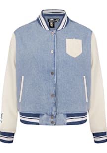 Pro Standard Vegas Golden Knights Womens Blue Varsity Blues Medium Weight Jacket