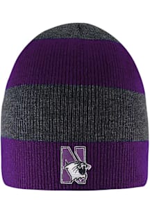 LogoFit Northwestern Wildcats Dark Grey Columbia Mens Knit Hat
