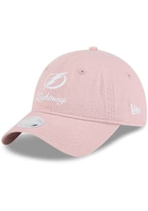 New Era Tampa Bay Lightning Pink 920 PREPPY TEAM Womens Adjustable Hat