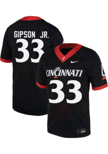 Darrell Gipson Jr Nike Mens Black Cincinnati Bearcats NIL Football Jersey