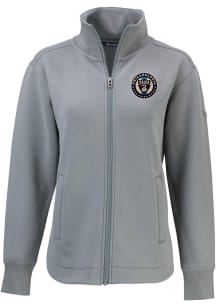 Cutter and Buck Philadelphia Union Womens Graphite Roam Light Weight Jacket