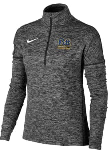 Mens Pitt Panthers White Nike #DYEHARD Qtr Zip Pullover