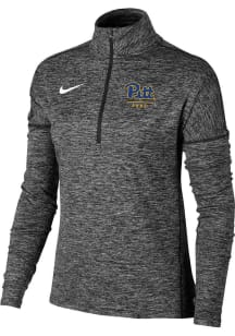 Mens Pitt Panthers White Nike #DYEHARD Qtr Zip Pullover