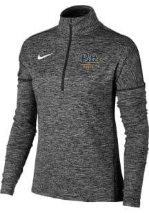 Mens Pitt Panthers White Nike #DYEHARD Qtr Zip Pullover