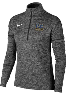 Womens Pitt Panthers White Nike #DYEHARD Qtr Zip