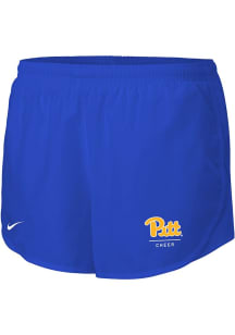 Womens Pitt Panthers White Nike #DYEHARD Shorts