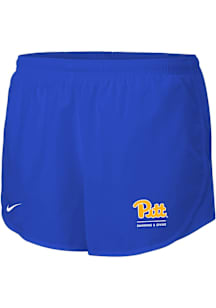Nike Pitt Panthers Mens Blue Tempo Shorts