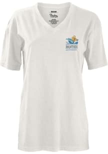 Pitt Panthers White Pressbox #DYEHARD Design Short Sleeve T-Shirt