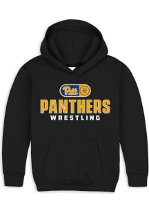 Youth White Pitt Panthers #DYEHARD Long Sleeve Hooded Sweatshirt