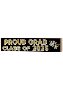 KH Sports Fan UCF Knights Class of 2025 graduation graphic Sign - Black