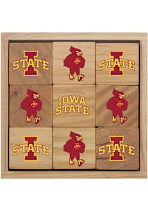 Iowa State Cyclones 12 Piece Wooden Block Set Game
