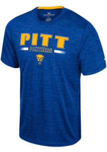 Pitt Panthers Blue Colosseum Team Style Short Sleeve T Shirt