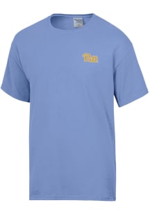 Pitt Panthers Team Short Sleeve T Shirt - Blue