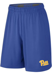 Mens Pitt Panthers Blue Nike Team Shorts