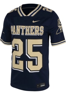Nike Pitt Panthers Navy Blue Darrelle Revis 25 Football Football Jersey