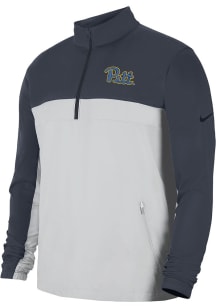 Mens Pitt Panthers Grey Nike Team Light Weight Jacket