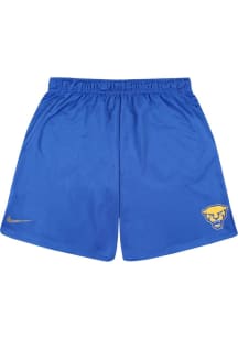 Mens Pitt Panthers Blue Nike Team Design Shorts