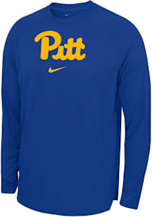 Nike Pitt Panthers Blue Team Long Sleeve T-Shirt