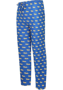 Mens Blue Pitt Panthers Team Sweatpants