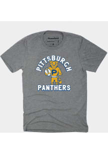 Pitt Panthers Grey Homefield Team Short Sleeve T Shirt