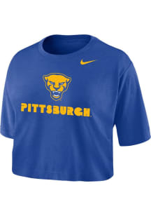 Pitt Panthers Team Short Sleeve T-Shirt - Blue